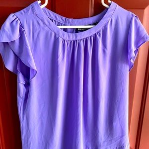 Flowy purple top